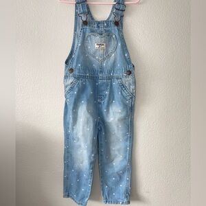 Valentine  Heart Overalls Toddler
